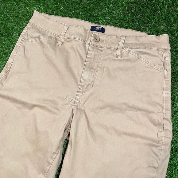 Chaps khaki slim fit cotton pants women's (8) - Picture 7 of 7